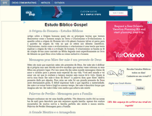 Tablet Screenshot of estudosgospel.com.br